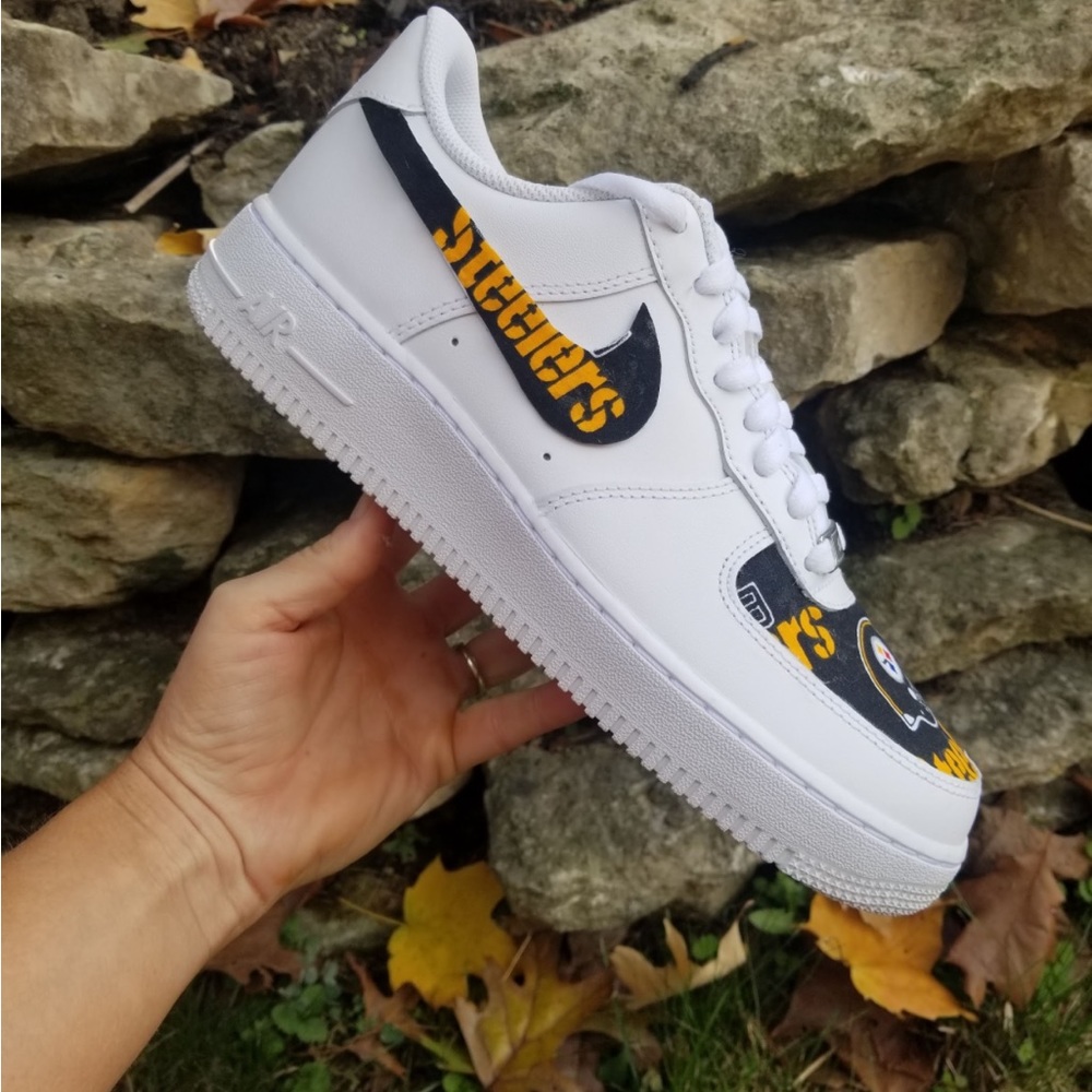 COPY - Nike custom Pittsburgh Steelers Air Force one